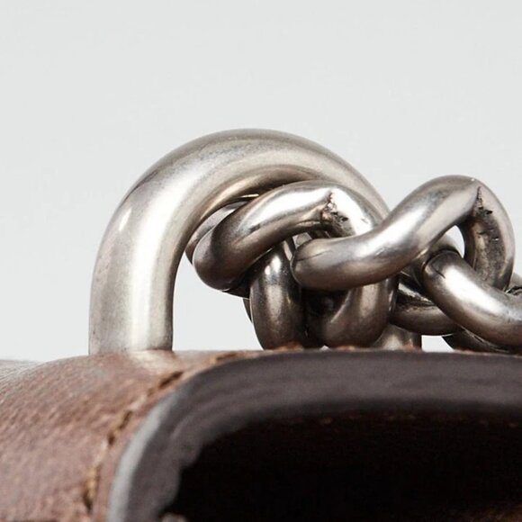 Gucci Brown Leather Mini Dionysus Shoulder Bag - Picture 4 of 11